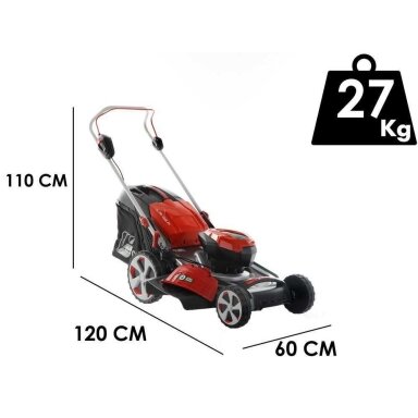 Akumuliatorinė vejapjovė Efco LRi 48 P 40V-5Ah