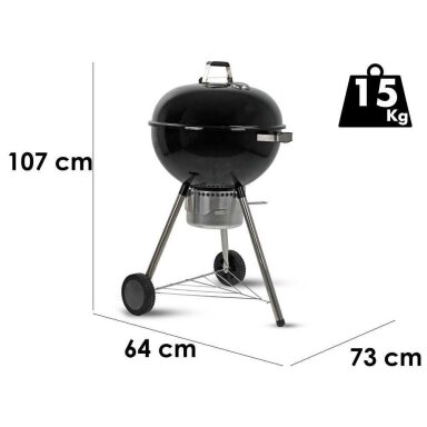 Anglių kepsninė MasterCook Ketty 57