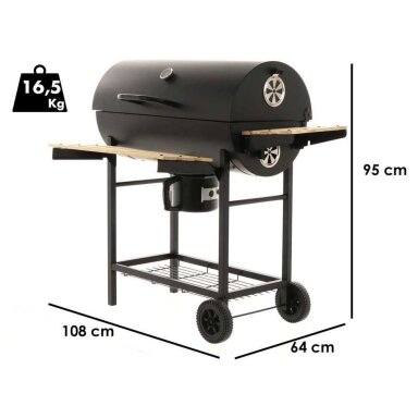 Anglių kepsninė Royal Food CB 450