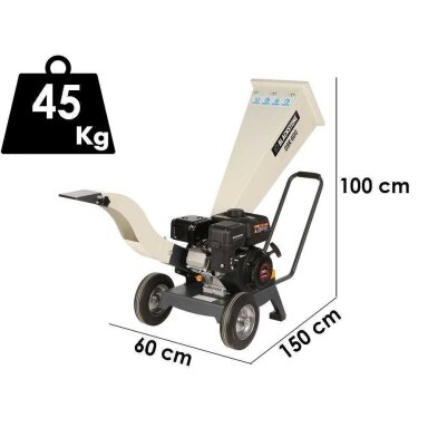 Benzininis medienos smulkintuvas BlackStone GBK 600
