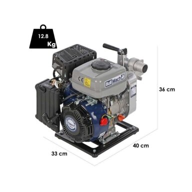Benzininis vandens siurblys BullMach AQUANIS 40