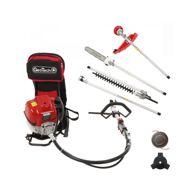 Daugiafunkcinė benzininė krūmapjovė GeoTech GT-4 36 BP Set