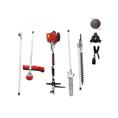 Daugiafunkcinė benzininė krūmapjovė GeoTech GT-4 36 L Set