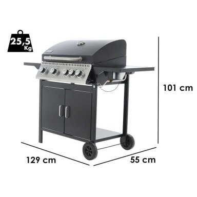 Dujinė kepsninė Royal Food GB 2680-B 4 + 1