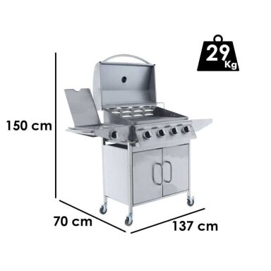 Dujinė kepsninė Royal Food RF-GB SS-Plus 4+1
