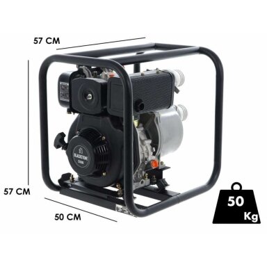Dyzelinis vandens siurblys BlackStone BD 8000