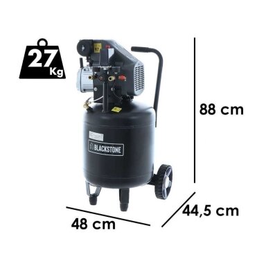 Elektrinis oro kompresorius BlackStone V-LBC 50-20 50L-8bar