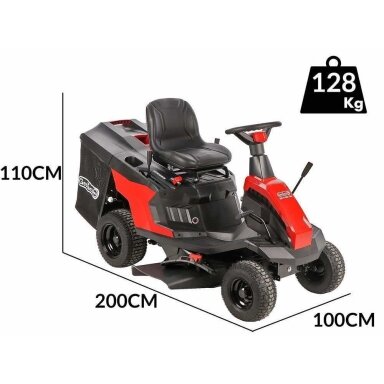 Vejos traktoriukas GeoTech-Pro RM 70-660 CSM