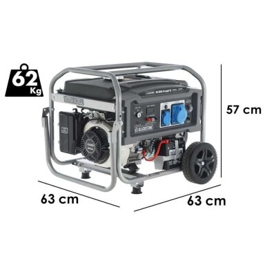 Vienfazis elektros generatorius BlackStone BG 6050-ProLight ES 4kW