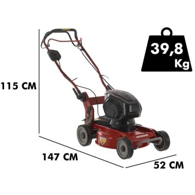 Akumuliatorinė vejapjovė WEIBANG WB462SEM 120V