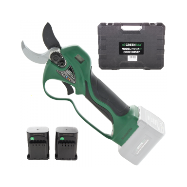 Akumuliatorinės genėjimo žirklės Greenbay TopCut 33 16,8V – 2x4Ah