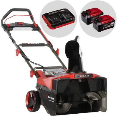Akumuliatorinis sniego pūstuvas Einhell GP-ST 36/53 Li E BL 36V – 2x 18V 5.2Ah Akumuliatorinis sniego pūstuvas Einhell GP-ST 36/53 Li E BL 36V – 2x 18V 5.2Ah