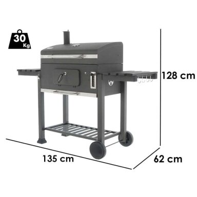 Anglių kepsninė Royal Food CB3000 Large
