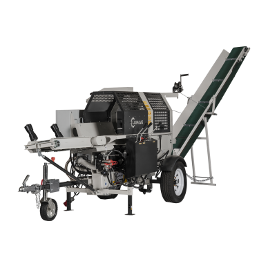 Automatinė malkų ruošos mašina LUMAG SSA-400-12PRO/E su elektriniu varikliu, įskaitant konvejerio juostą Automatinė malkų ruošos mašina LUMAG SSA-400-12PRO/E su elektriniu varikliu, įskaitant konvejerio juostą