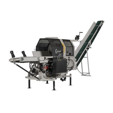 Automatinė malkų ruošos mašina LUMAG SSA-400-12PRO/Z su PTO pavara, įskaitant konvejerio juostą Automatinė malkų ruošos mašina LUMAG SSA-400-12PRO/Z su PTO pavara, įskaitant konvejerio juostą