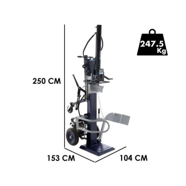 Benzininė malkų skaldyklė BullMach BM-LS-BS 16 V B&S CR950 16T