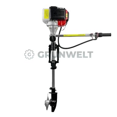 Benzininis pakabinamas variklis valtims Grünwelt GW-120FC