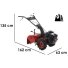 Benzininis motoblokas - kultivatorius Geotech MCT 550