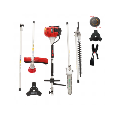 Daugiafunkcinė benzininė krūmapjovė GeoTech GT-2 52 L Set