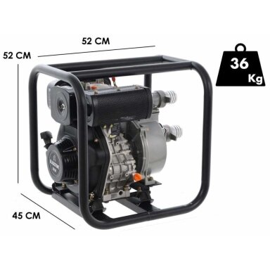Dyzelinis vandens siurblys BlackStone BD 5000