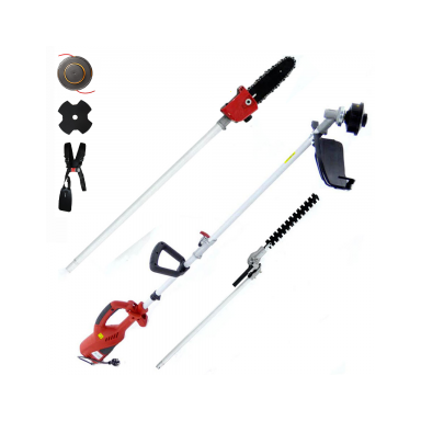 Elektrinė daugiafunkcinė krūmapjovė GeoTech BC 1400 Combi Set