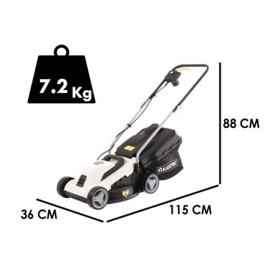 Elektrinė vejapjovė BlackStone B-ELM 33 1300W – 33 cm