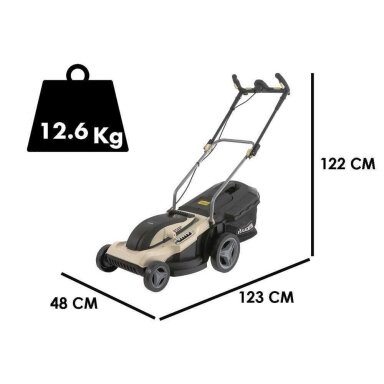Elektrinė vejapjovė Blackstone B-ELM 43 2000W – 43 cm
