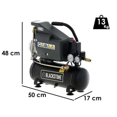 Elektrinis oro kompresorius BlackStone LBC 09-15 9 l 8 bar