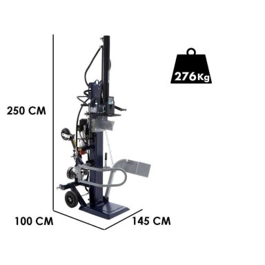Hibridinė malkų skaldyklė BullMach BM-LS-ET-T 16 V 400V-PTO 16T
