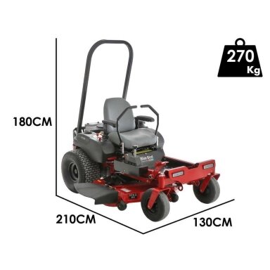 Nulinio apsisukimo traktoriukas Blue Bird ZTR 50 L PRO