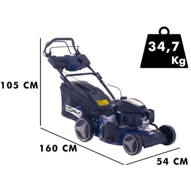 Savaeigė benzininė vejapjovė BullMach ACHILLE – 51 H – 4in1 – Honda GCVx200 Savaeigė benzininė vejapjovė BullMach ACHILLE – 51 H – 4in1 – Honda GCVx200