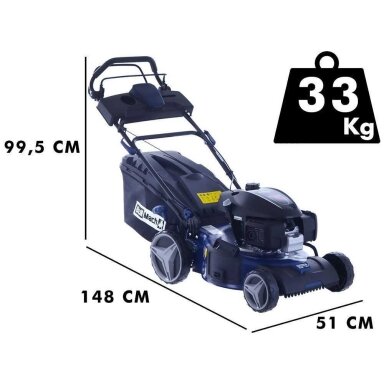 Savaeigė benzininė vejapjovė BullMach ECTOR 46 H – 4in1 – Honda GCVx170 Savaeigė benzininė vejapjovė BullMach ECTOR 46 H – 4in1 – Honda GCVx170