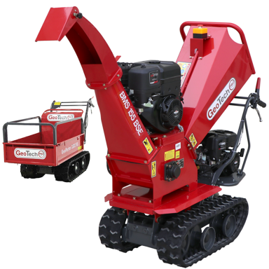 Savaeigis vikšrinis smulkintuvas-transporteris GeoTech-Pro BMS155 BS – B&S XR2100