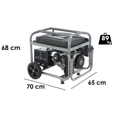 Trifazis elektros generatorius BlackStone BG 9050-FullPower ES 6kW