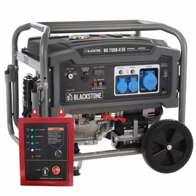 Vienfazis elektros generatorius Blackstone BG 7550-X ES 5kW ATS